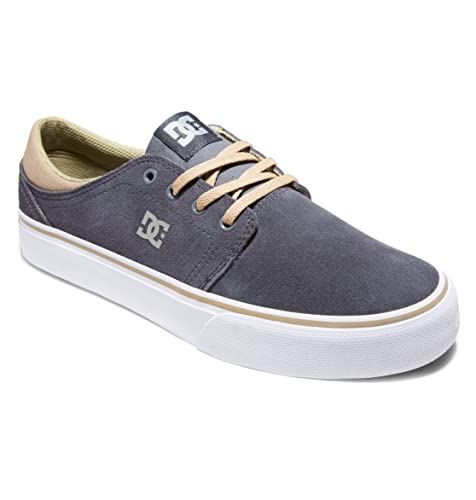 DC Shoes Herren Trase Sneaker, Dark Grey/White, 38 EU von DC Shoes