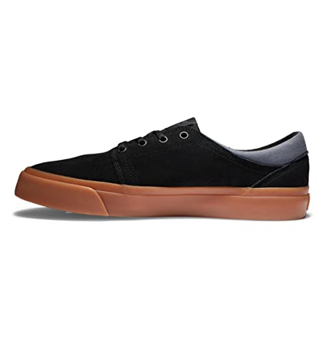 DC Shoes Herren Trase-Suede Shoes for Men Sneaker, Black/Grey/White, 36 EU von DC Shoes