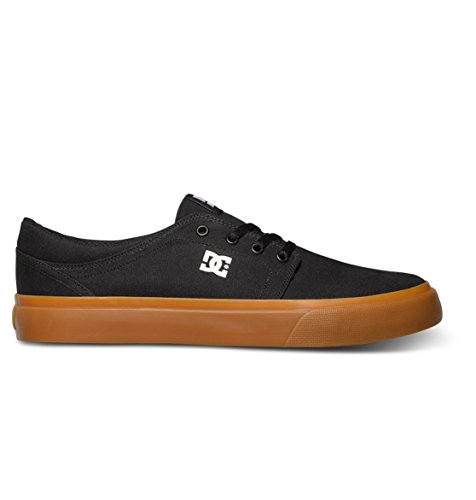 DC Shoes Herren Trase TX Low-Top Sneaker, Schwarz (Black/Gum Bgm), 44 EU von DC Shoes