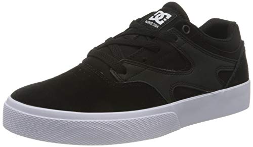 DC Shoes Kalis Vulc Sneaker, Black/Black/White, 30 EU von DC Shoes