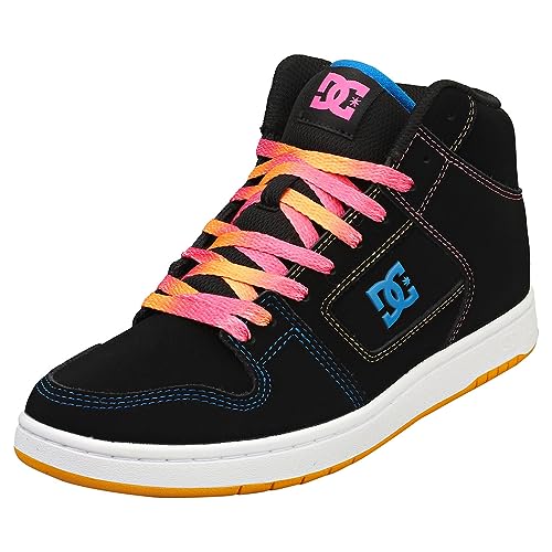 DC Shoes Manteca 4 Hi - High-Top Leather Shoes for Women - High-Top-Lederschuhe - Frauen - 37.5 - Orange von DC Shoes