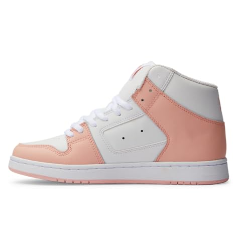 DC Shoes Manteca 4 Hi - High-Top Leather Shoes for Women - High-Top-Lederschuhe - Frauen - 38 - Rosa von DC Shoes