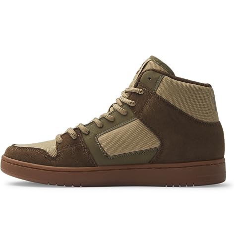 DC Shoes Manteca 4 Hi WR - High-Top Leather Shoes for Men - High-Top-Lederschuhe - Männer - 42 - Braun von DC Shoes