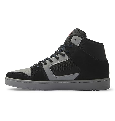 DC Shoes Manteca 4 Hi WR - High-Top Leather Shoes for Men - High-Top-Lederschuhe - Männer - 42.5 - Schwarz von DC Shoes