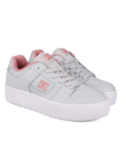 DC Shoes Manteca 4 Platform - Plateauschuhe - Frauen - 39 - Grau von DC Shoes