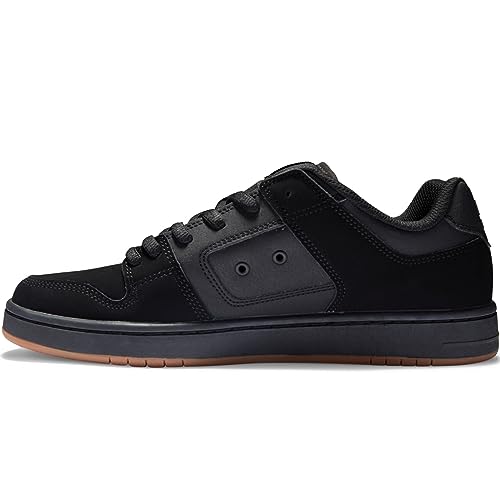 DC Shoes Manteca - Leather Shoes for Men - Lederschuhe - Männer - 45 - Schwarz von DC Shoes