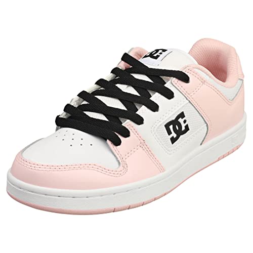 DC Shoes Manteca - Leather Shoes for Women - Lederschuhe - Frauen - 38.5 - Rosa von DC Shoes