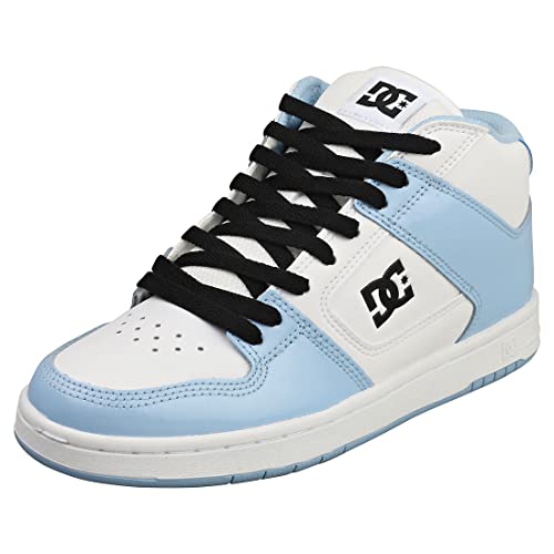 DC Shoes Manteca Mid - Mid-Top Leather Shoes for Women - Mid-Top-Lederschuhe - Frauen - 36 - Blau von DC Shoes