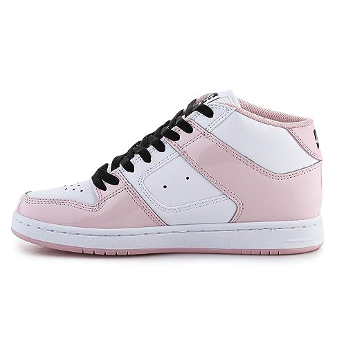 DC Shoes Manteca Mid - Mid-Top Leather Shoes for Women - Mid-Top-Lederschuhe - Frauen - 37 - Rosa von DC Shoes