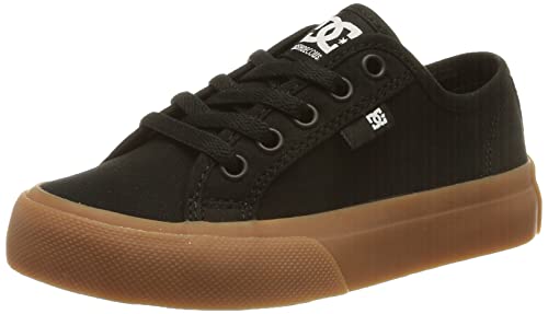 DC Shoes Manual Sneaker, Black/Gum, 28 EU von DC Shoes
