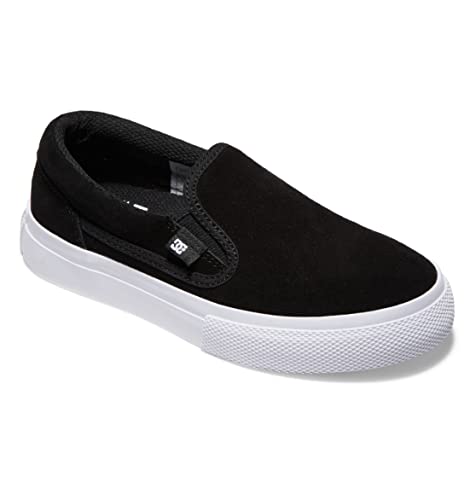 DC Shoes Jungen handmatig Sneaker, Black White, 30 EU von DC Shoes