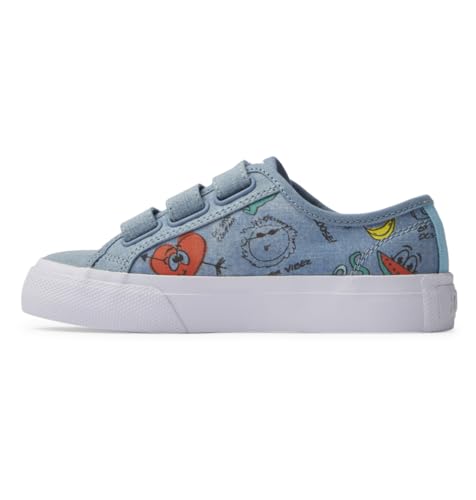 DC Shoes Manual V - Shoes for Kids - Schuhe - Kinder - 37 - Blau von DC Shoes