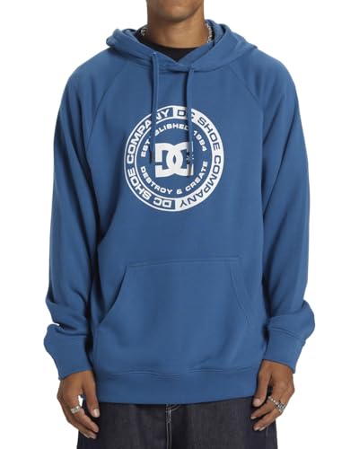 DC Shoes Men's DC Corpo Raglan PH Skateboarding Hoodie, Dark Blue, XXL von DC Shoes