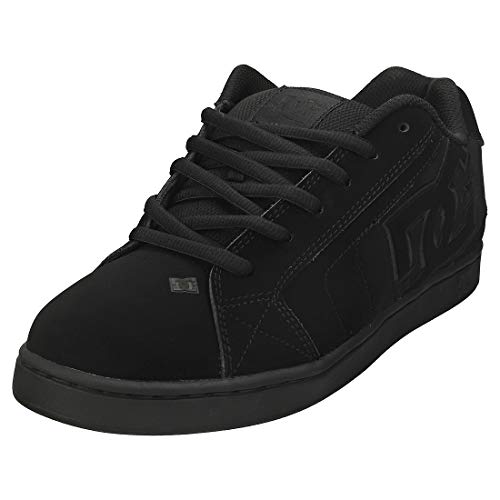 DC Shoes Net - Leather Shoes for Men - Low-Cut-Cupsole-Schuhe - Männer - Schwarz von DC Shoes