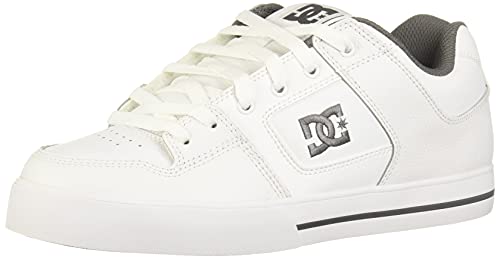 DC Shoes PURE SHOE D0300660, Herren, Sneaker, Weiss (HBWD WT/BTSH/WT), EU 47 (UK 12) (US 13) von DC