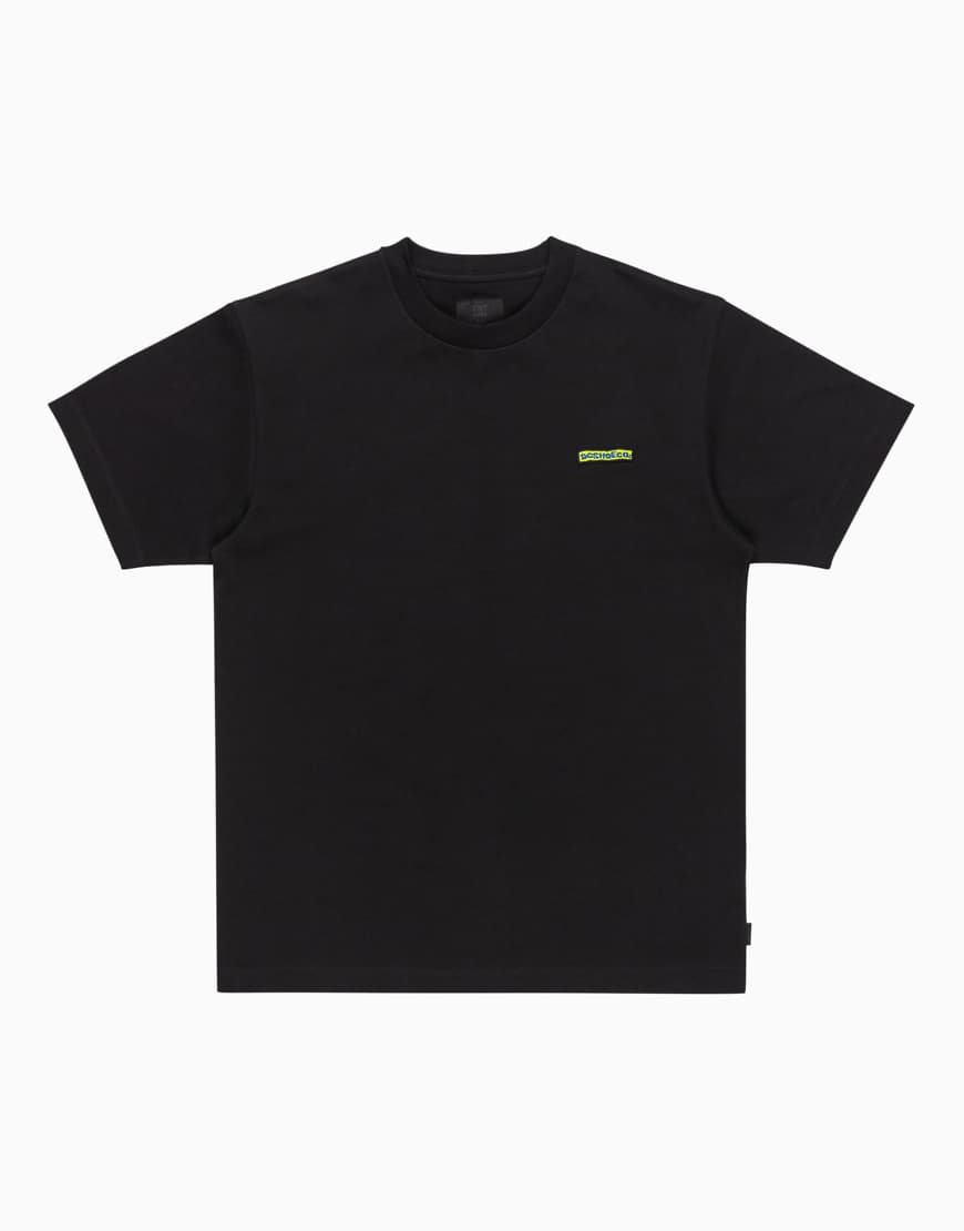 DC Shoes - Patch It - Kurzärmliges T-Shirt in Schwarz mit Tasche von DC Shoes