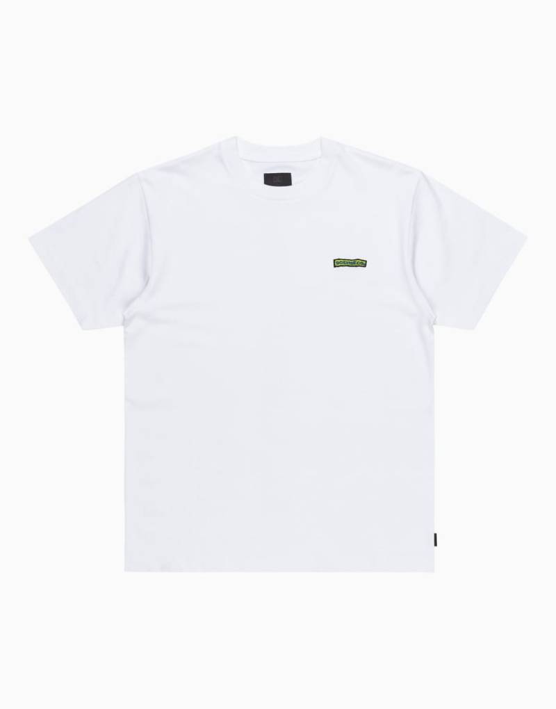 DC Shoes - Patch It - Kurzärmliges T-Shirt in Weiß mit Tasche von DC Shoes