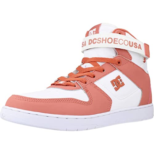 DC Shoes Pensford Hi - High-Top Leather Shoes for Men - High-Top-Lederschuhe - Männer - 40 - Weiss von DC Shoes