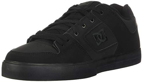 DC Shoes Herren Pure - Shoes For Men Skateboardschuhe, Black Pirate Black, 53.5 EU von DC Shoes
