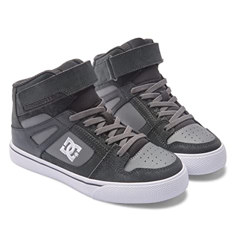 DC Shoes Pure High-Top EV - High-Top-Lederschuhe für Kinder Schwarz von DC Shoes