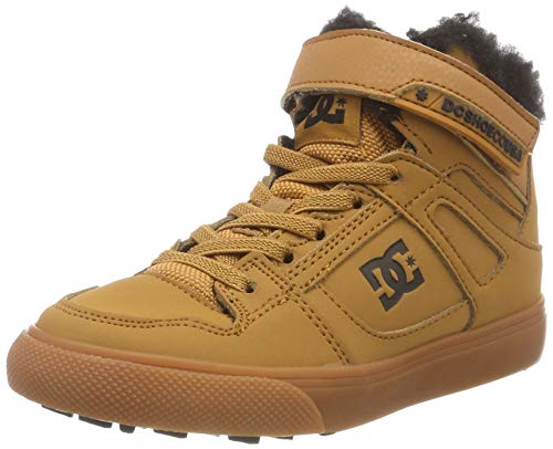 DC Shoes Pure High WNT - High-Top-Winterstiefel mit elastischen Schnürsenkeln für Kinder Beige von DC Shoes