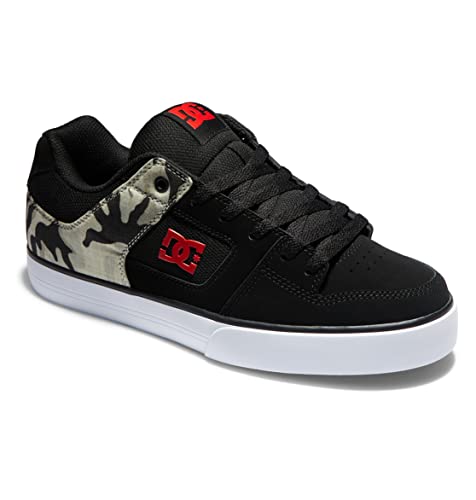 DC Shoes Herren Pure-Scarpe Da Uomo Skate-Schuh, Zwarte Camo, 42.5 EU von DC Shoes