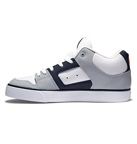 DC Shoes Pure Mid - Mid Top Shoes for Men - Mid-Top-Schuhe - Männer - 44.5 - Weiss von DC Shoes