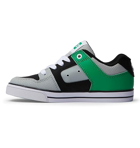 DC Shoes Pure Sneaker, Black/Kelly Green, 28 EU von DC Shoes