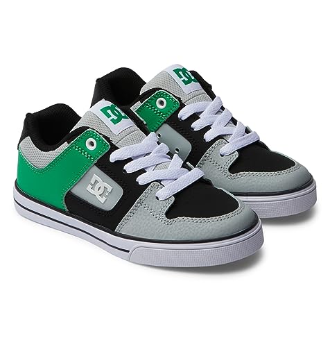 DC Shoes Pure Sneaker, Black/Kelly Green, 28.5 EU von DC Shoes