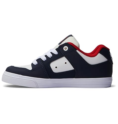 DC Shoes Pure Sneaker, DC Navy/ATH RED, 35 EU von DC Shoes