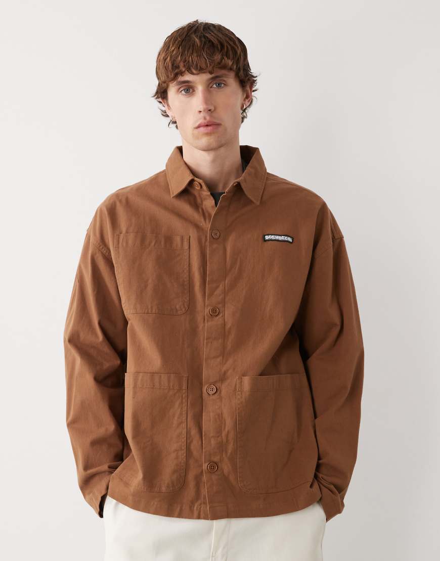 DC Shoes - Showcase - Hemdjacke in Toffee-Brown von DC Shoes