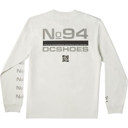 DC Shoes Static 94 - Long Sleeve T-Shirt for Men - Longsleeve - Männer - Weiss von DC Shoes