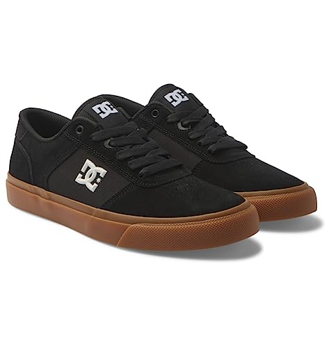 DC Shoes Teknic - Leather Shoes for Men - Lederschuhe - Männer - 41 - Schwarz von DC Shoes