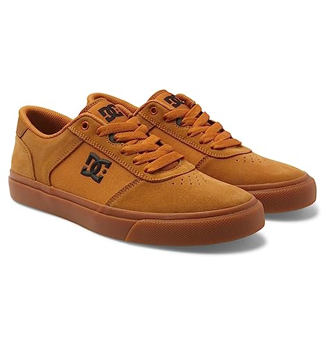 DC Shoes Teknic - Leather Shoes for Men - Lederschuhe - Männer - 42.5 - Braun von DC Shoes