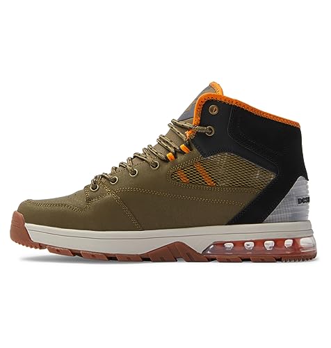 DC Shoes Versatile Hi WR - Lace-Up Boots for Men - Boots mit Schnürsenkeln - Männer - 44 - Grün von DC Shoes