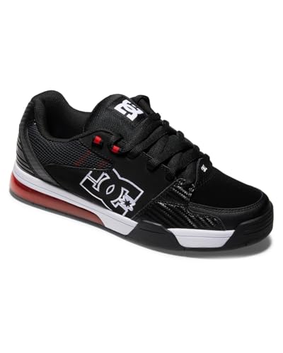 DC Shoes Versatile - Leather Shoes for Men - Lederschuhe - Männer - 43 - Schwarz von DC Shoes