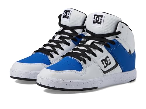 DC Unisex-Kinderschuhe Cure High Skate, Weiß/Blau/Schwarz, 4.5 Big Kid DC Unisex-Kinderschuhe Cure High Skate, Weiß/Blau/Schwarz, 4.5 Big Kid von DC Shoes