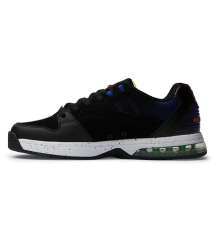 DC Versatile LE (Black/Red/Blue, EU Schuhgrößensystem, Erwachsene, Herren, Numerisch, M, 45) von DC Shoes