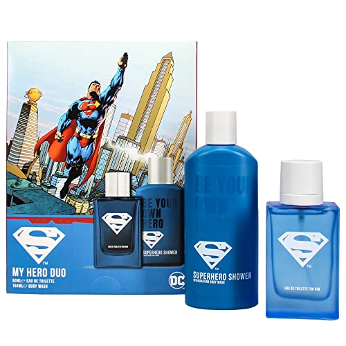 DC Comics Superman My Hero Duo Eau de Toilette EdT 50ml + Duschgel 150ml von DC Comics