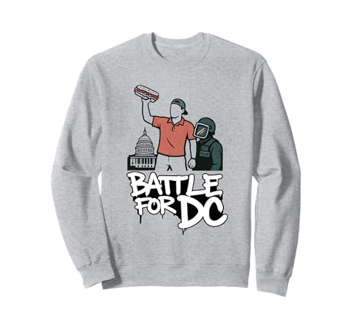 Sandwich Guy Battle for DC Sandwich Guy für Männer und Frauen Sweatshirt von DC sandwich guy Official Tees