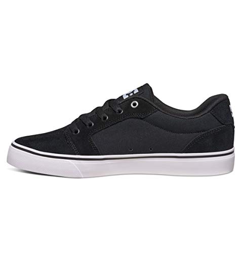 DC Herren Amboss Skateboardschuh, Black Black White, 40.5 EU von DC