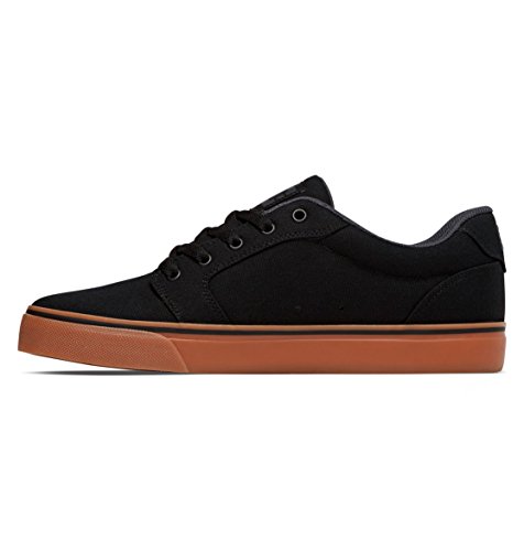 DC Herren Anvil TX Skate-Schuh, Black/Gum, 44.5 EU von DC