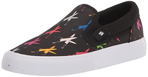 DC Herren Aw Manuelle Slip-on Skaterschuhe, Schwarze Grafik, 41 EU von DC