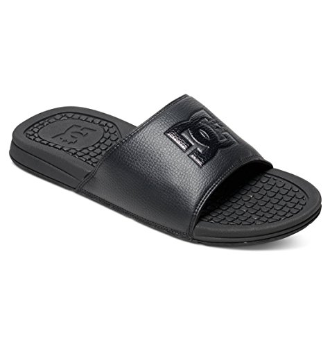 DC Herren Bolsa Athletic Slide Flip Flop Schiebe-Sandalen, Schwarz, 42 EU von DC