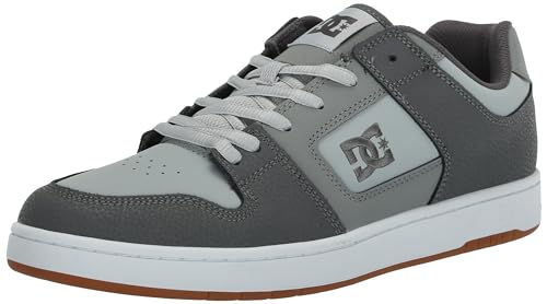 DC Herren Manteca 4 Casual Skateschuh Skate-Schuh, Grau/Gum, 42 EU von DC