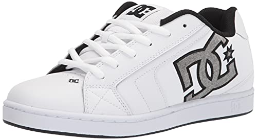 DC Herren Net Freizeitschuh Skate-Schuh, Weißes Schlachtschiff, 51.5 EU von DC