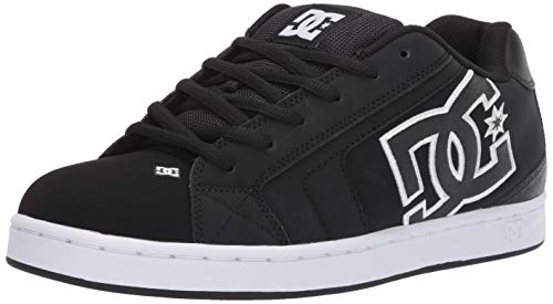 DC Herren Netz Skate-Schuh, Schwarz/Schwarz/Weiß, 50 EU von DC