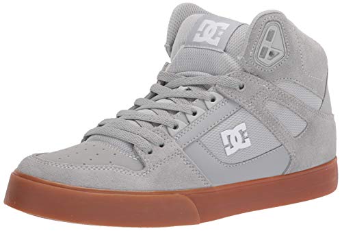 DC Herren Pure High Top WC Skate Schuhe, (Grau/Gum), 47 EU von DC