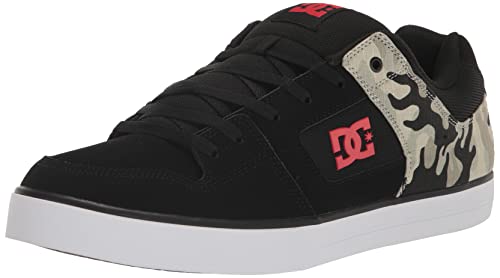 DC Herren Pure Low Top Casual Shoe Skate-Schuh, Camouflage schwarz, 43 EU von DC Shoes