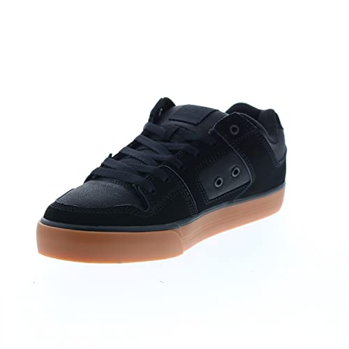 DC Herren Pure Skate-Schuh, Schwarz/Gum/Schwarz, 45.5 EU von DC